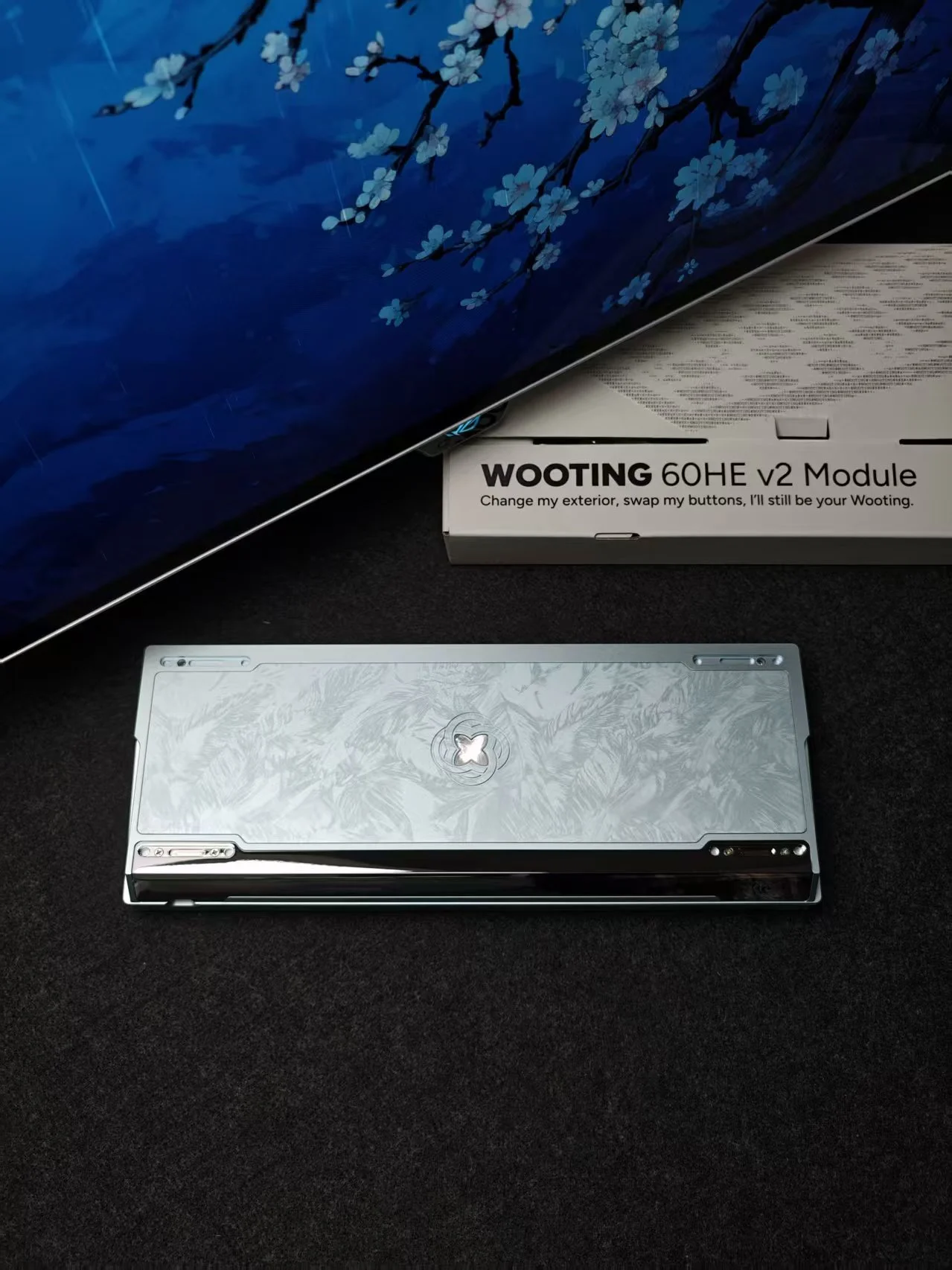 M1x blue Feather case