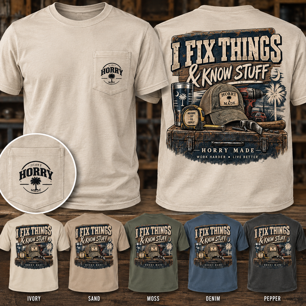 I FIX things and KNOW stuff   • Horry Made