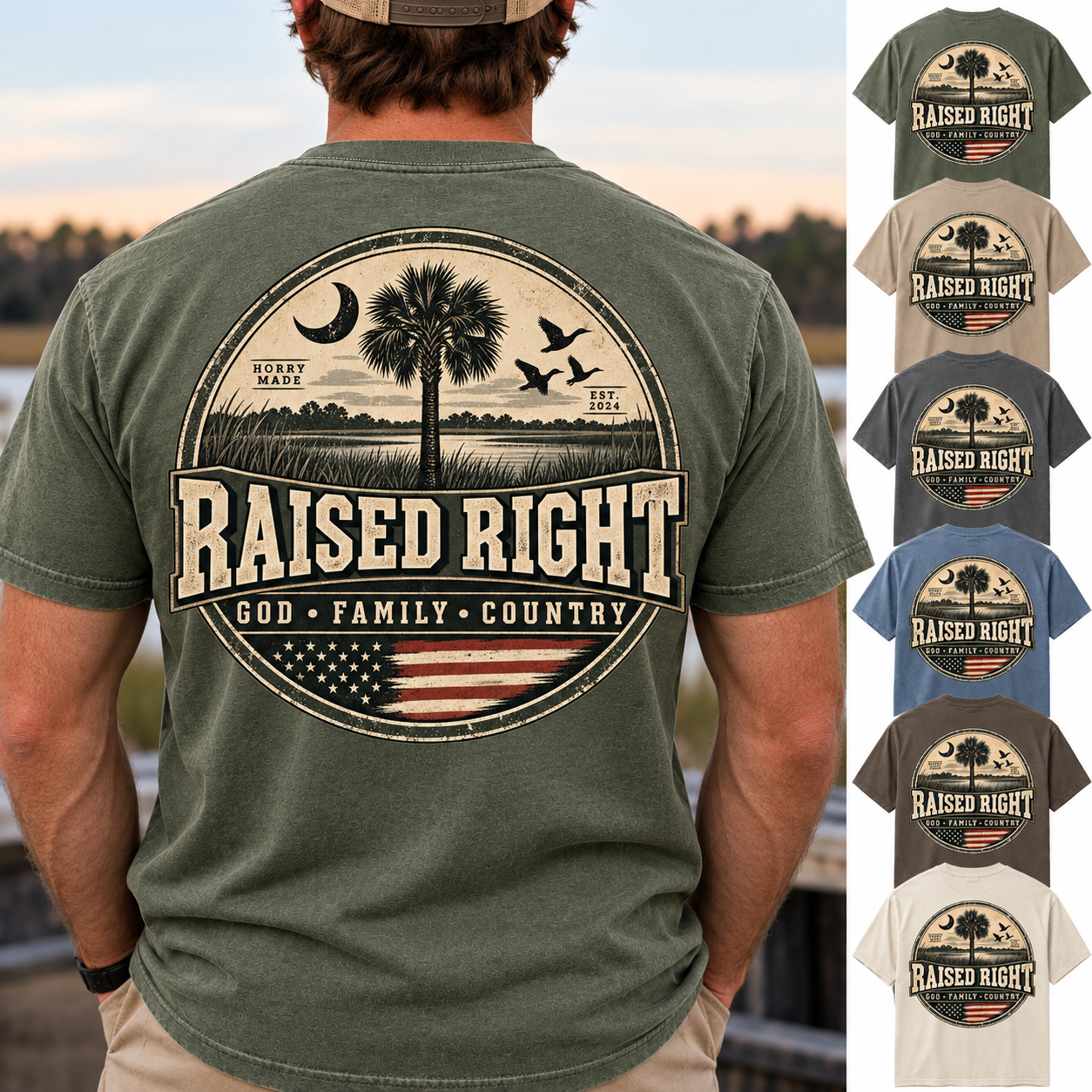 RAISED RIGHT  • Horry Made