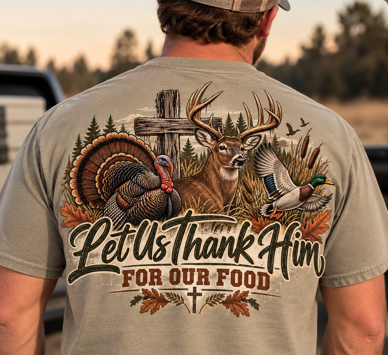 Let us Thank him for our food • Horry Made