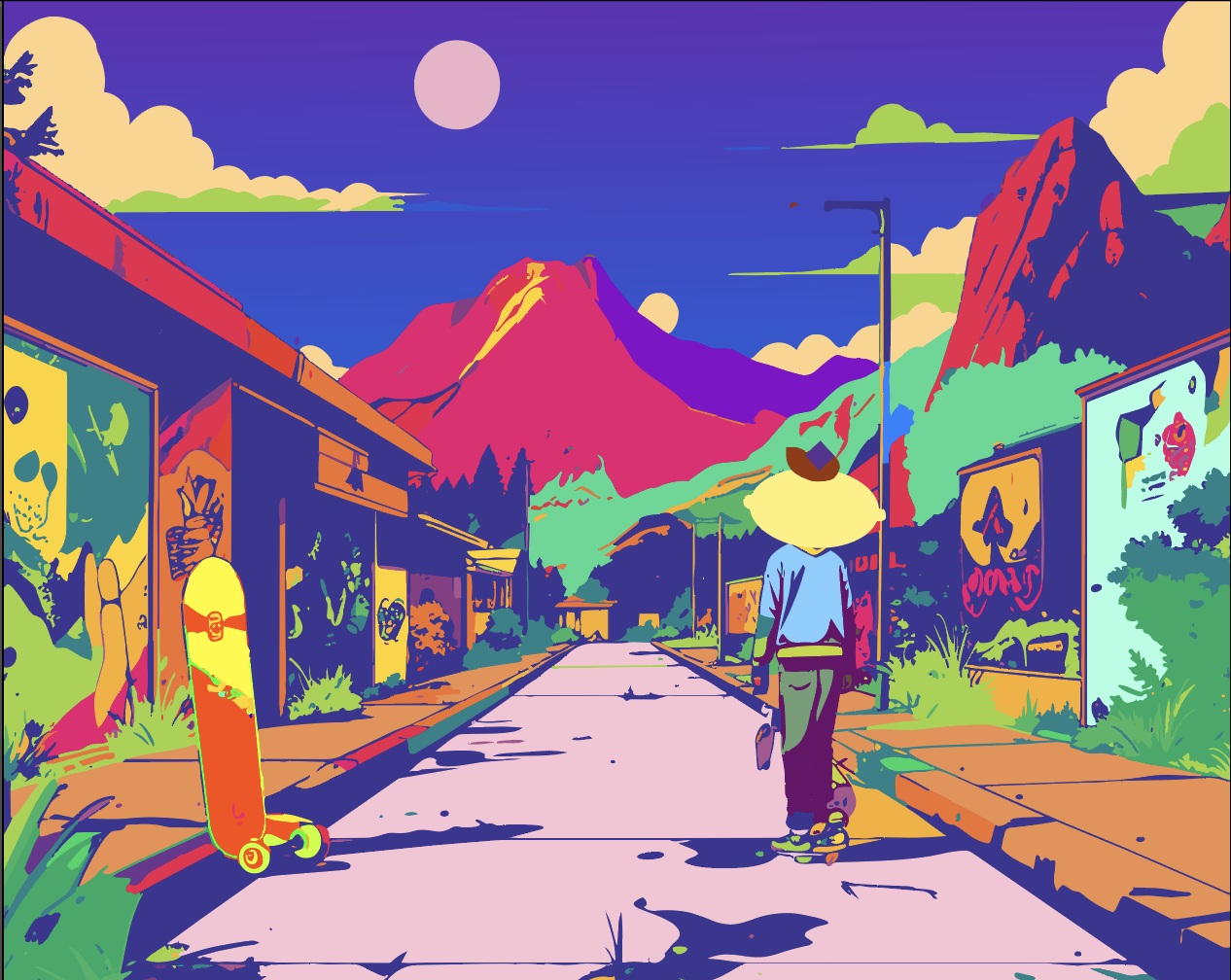 Mascot Landscape- Medium - Illustration
March 2026