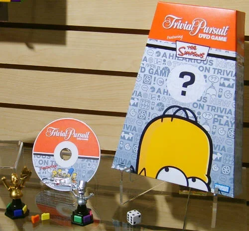 Trivial Pursuit Featuring The Simpsons 
2005 to 2007 · Head Writer, ODVD Games 
A DVD trivia game matching head to head play with the Simpsons.