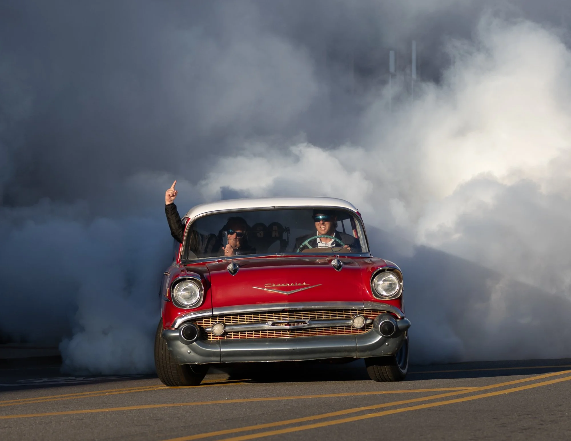 cleetus Biffle memorial burnout mooresville mayor.jpg
