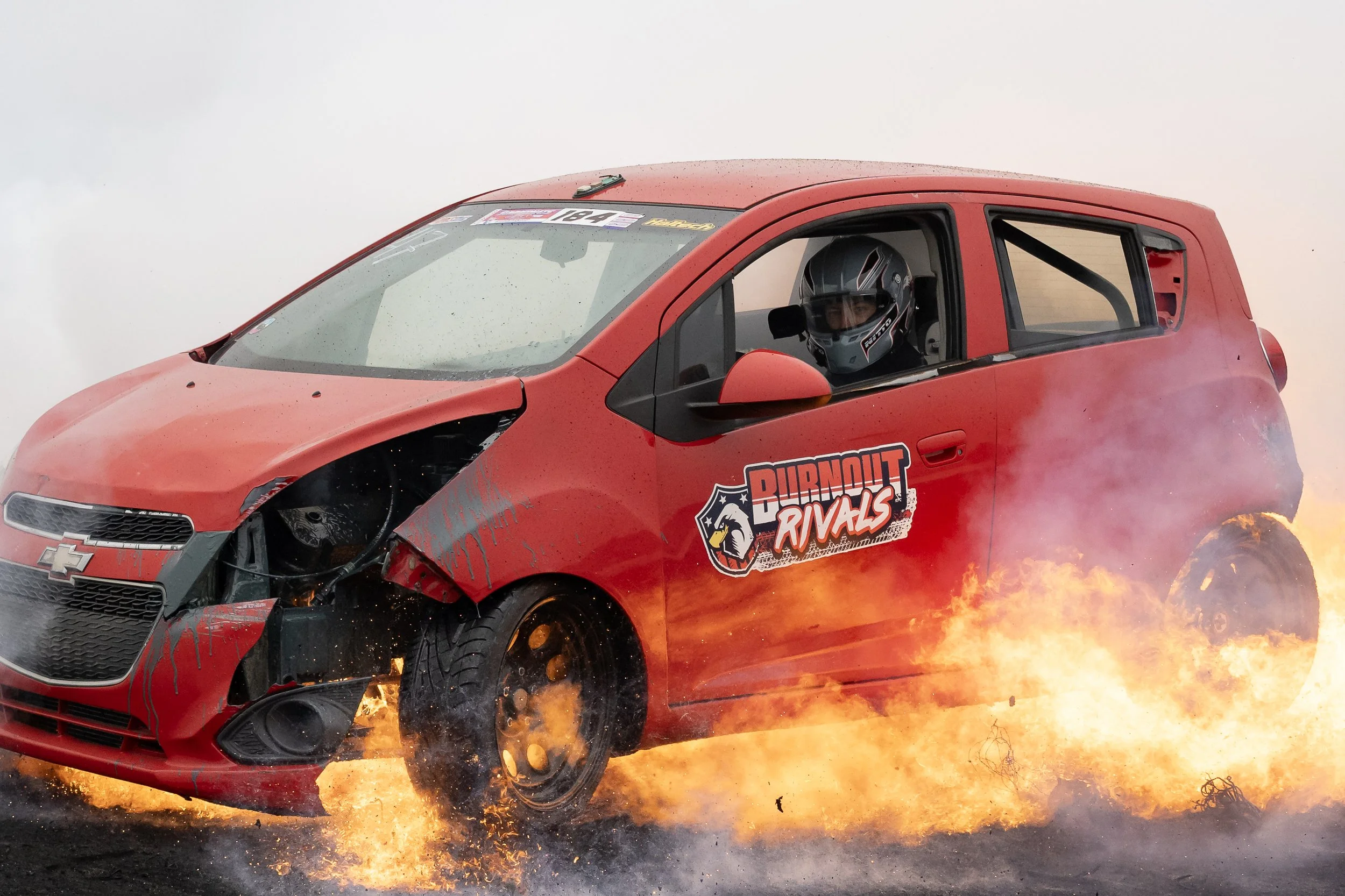 Cleetus McFarland Burnout.JPG