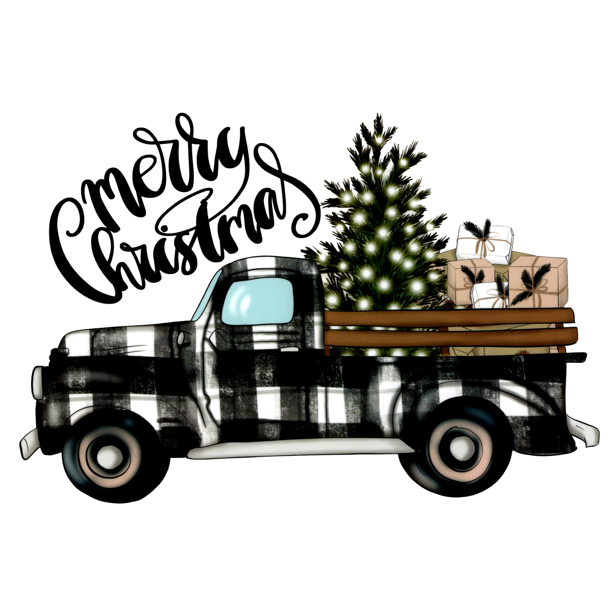 Merry Christmas Truck