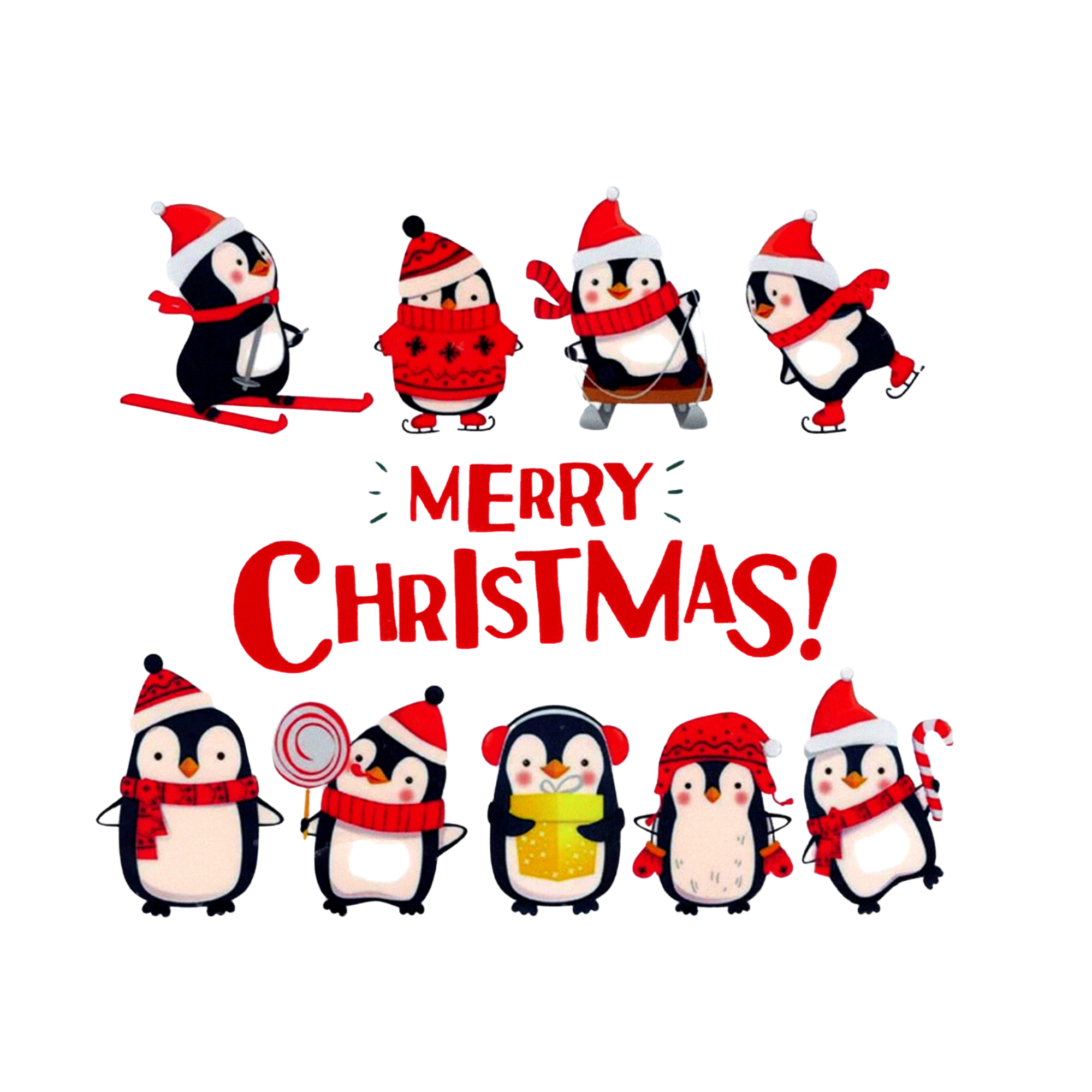 Merry Christmas Penguins