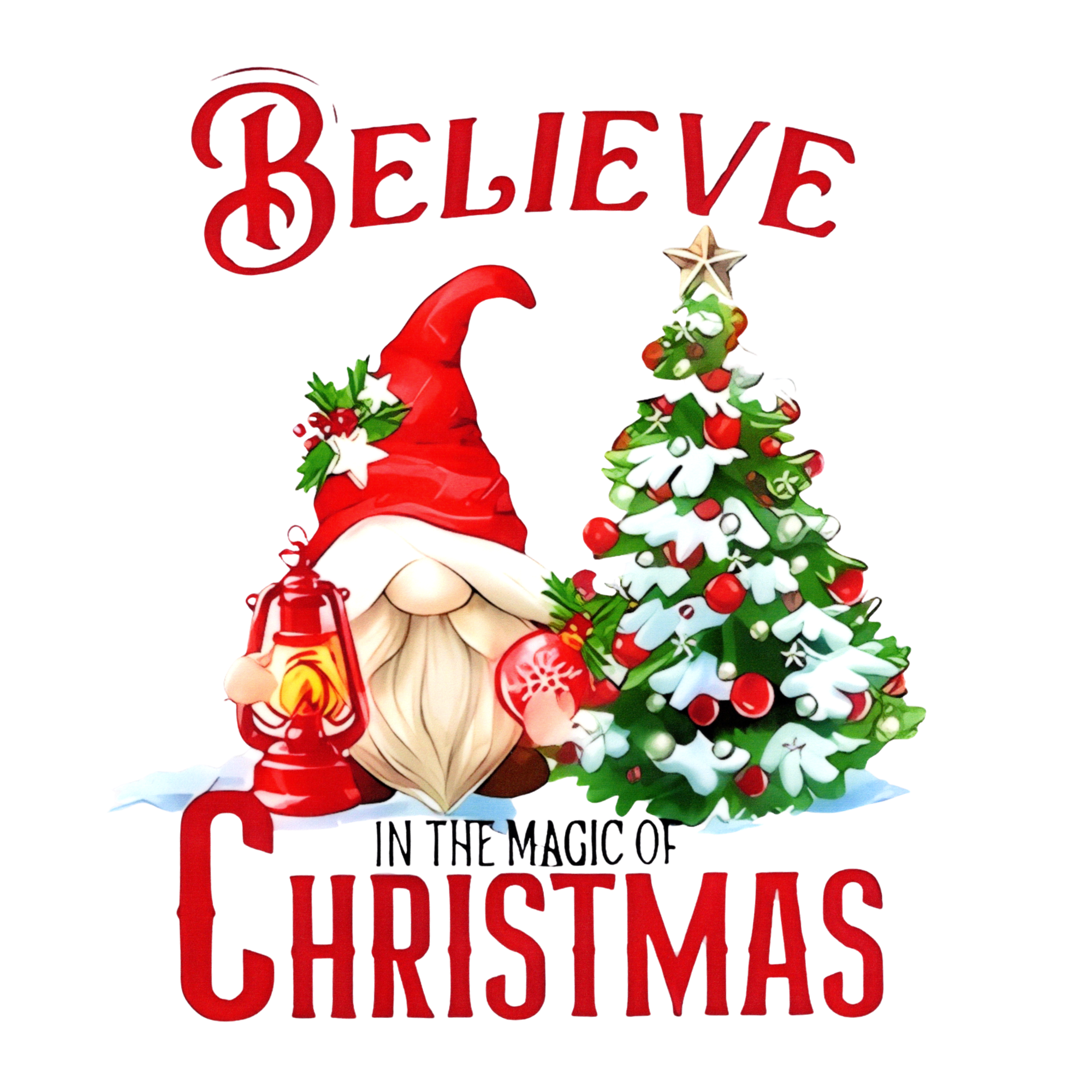 Believe in the magic of Christmas