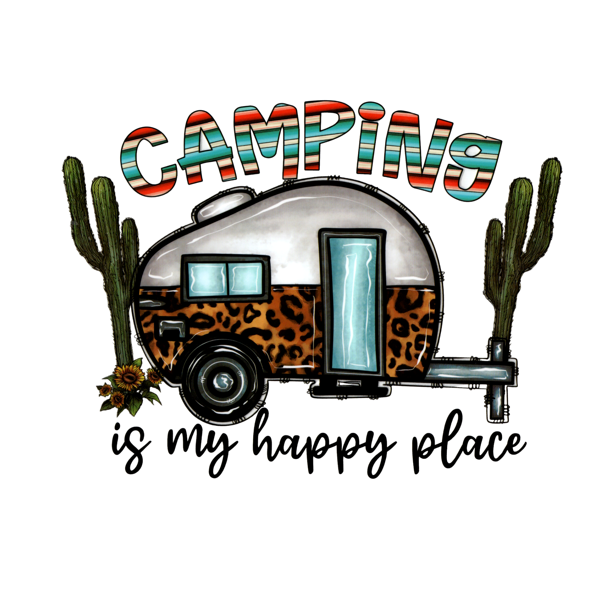 Camping is my happy place