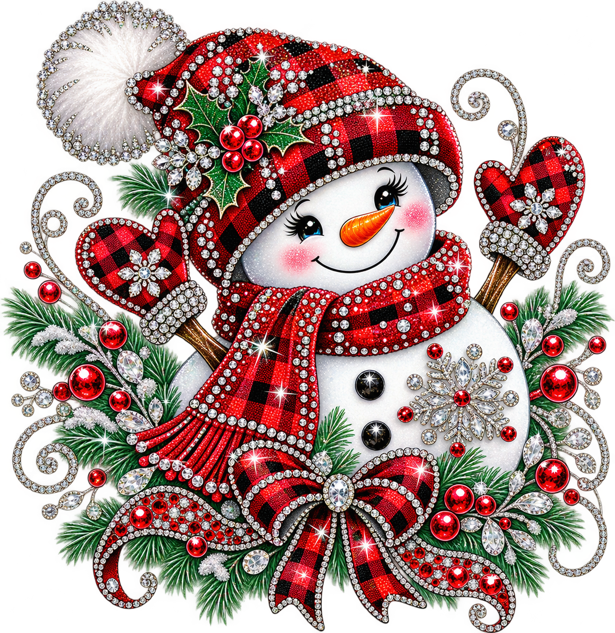 Snowman Sparkly