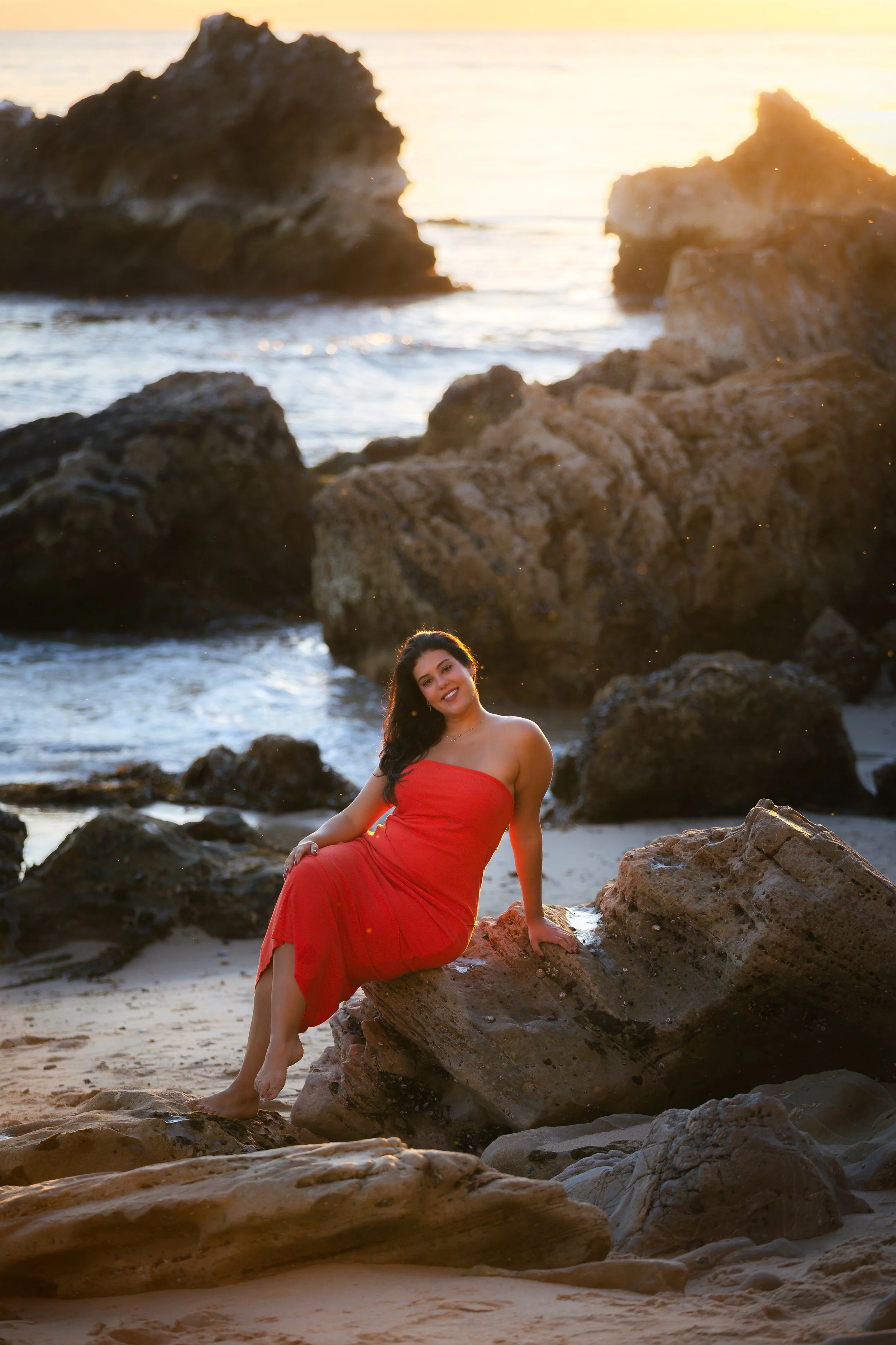 stunning beautiful beach photo shoot and photos in corona Del Mar.