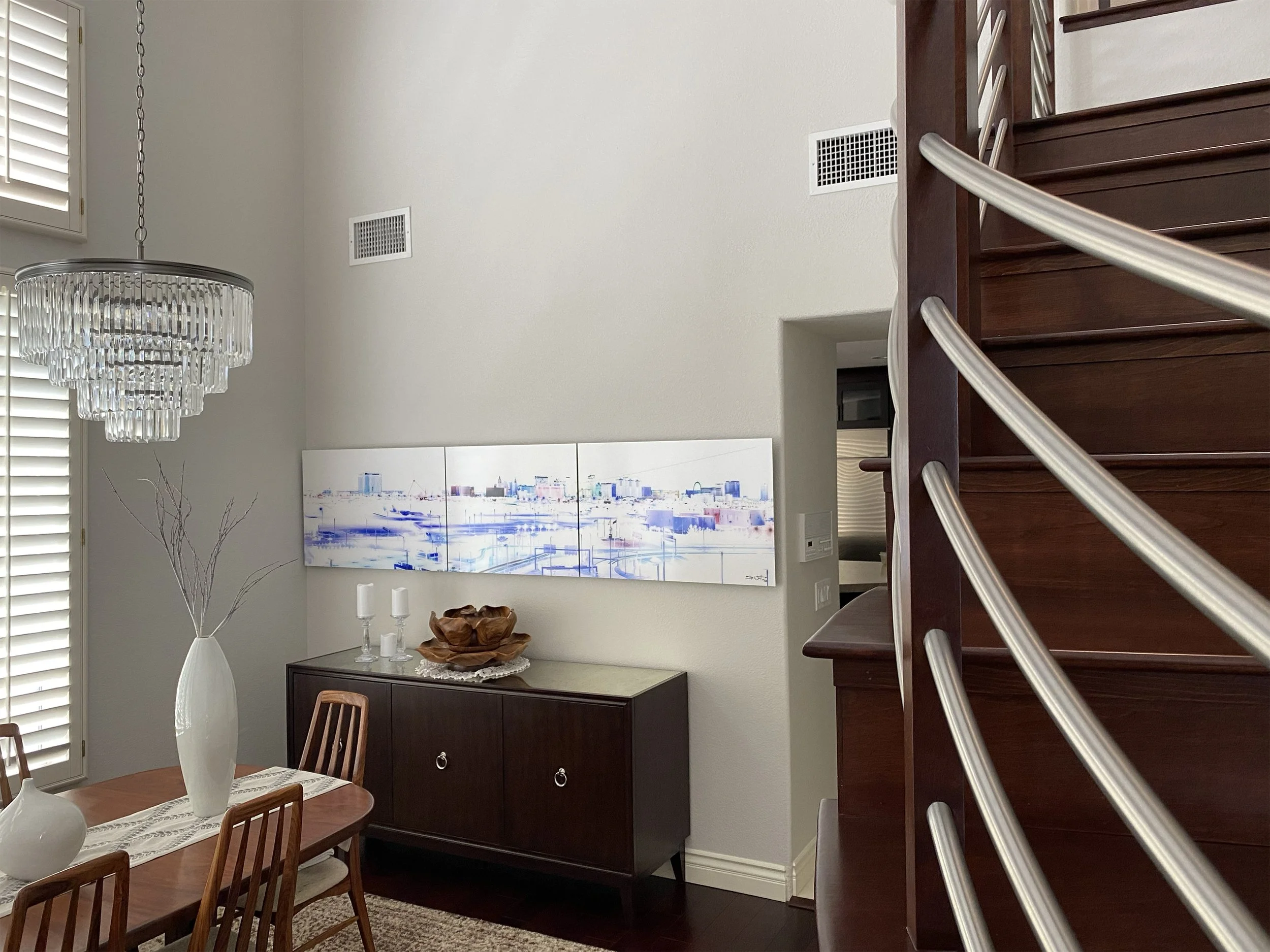 Las Vegas Triptych | TPC Summerlin Installation