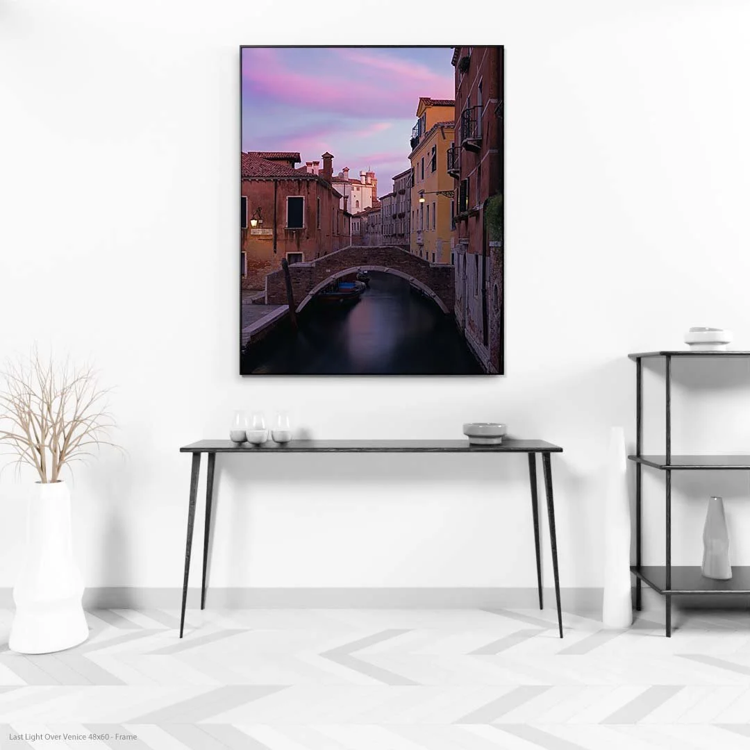 Last Light Over Venice 48x60 - Frame.jpg