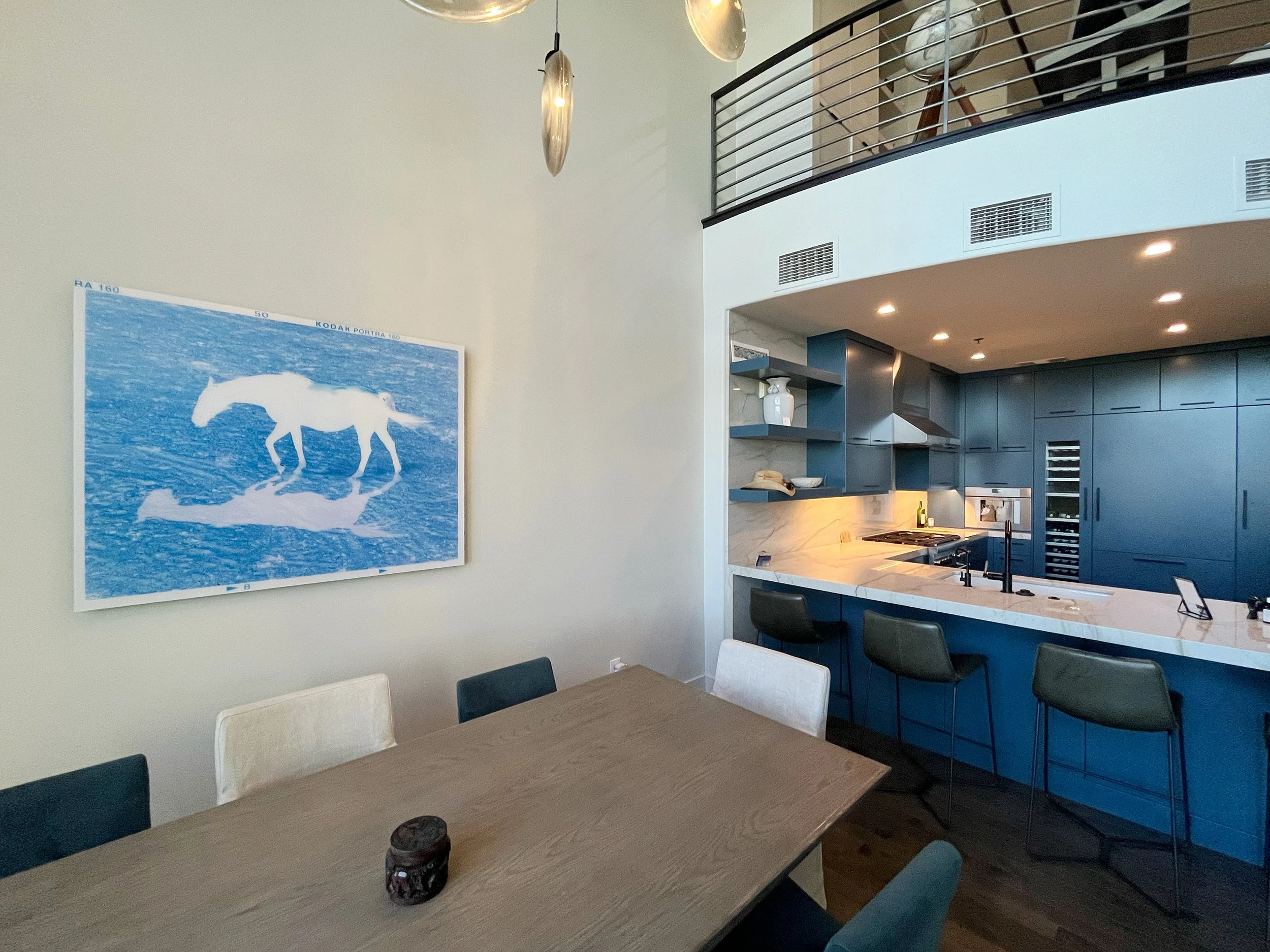 "Dark Horse" | C2 Lofts, Summerlin Installation