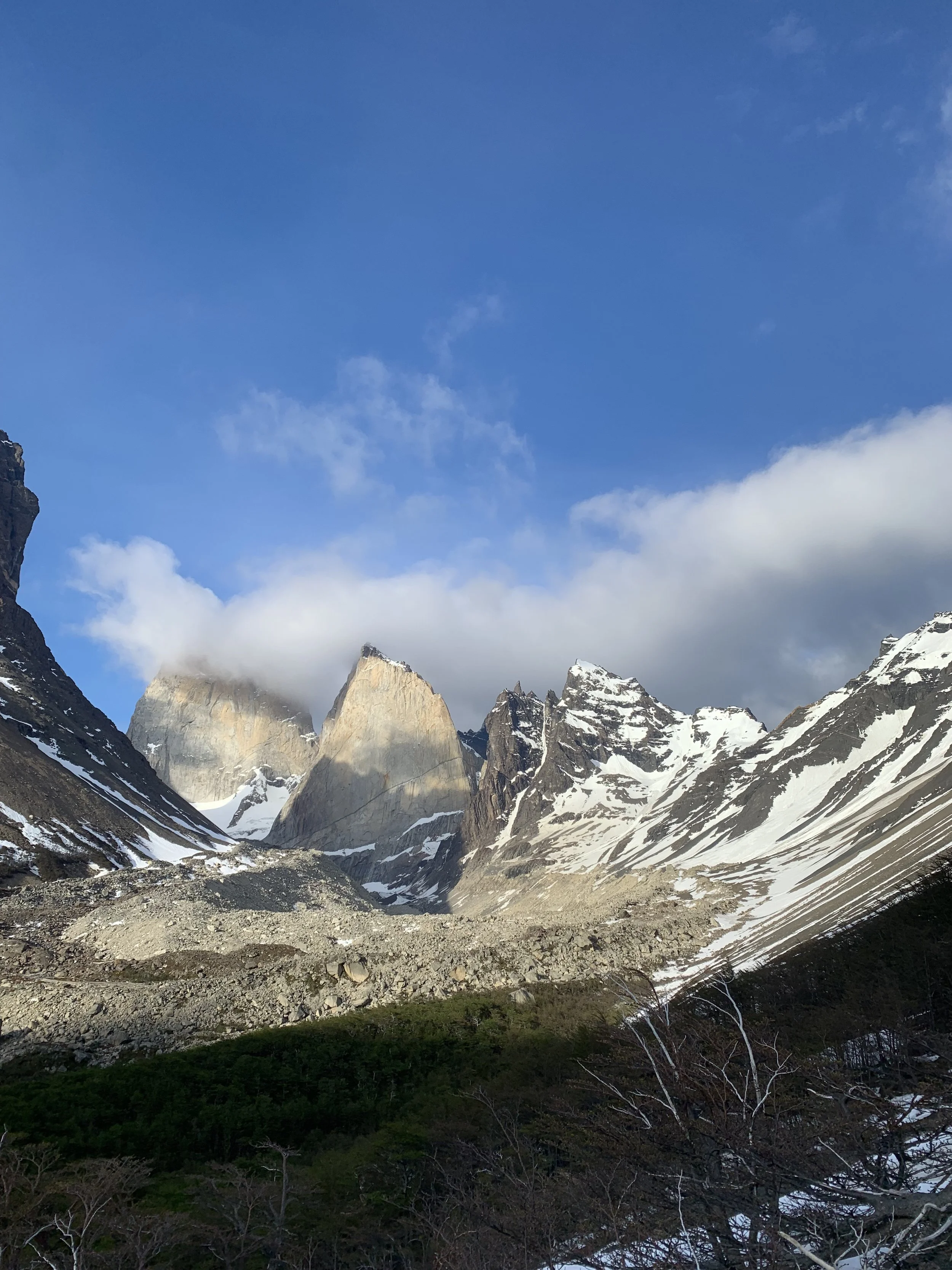 Valle del Silencio, on a guided climbing trip with Paine Mountain Guides, a locally owned and operated guides company that run many different trips in Torres del Paine, in Chilean patagonia.