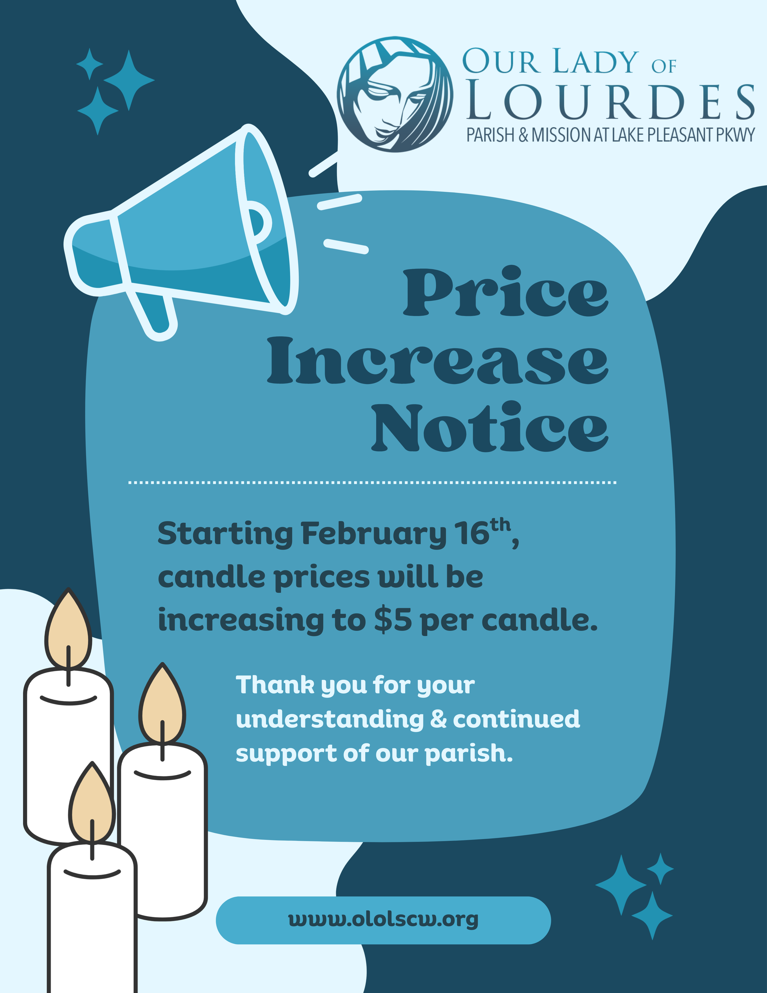 Candle Price Increase Notice Flyer OLOL.png