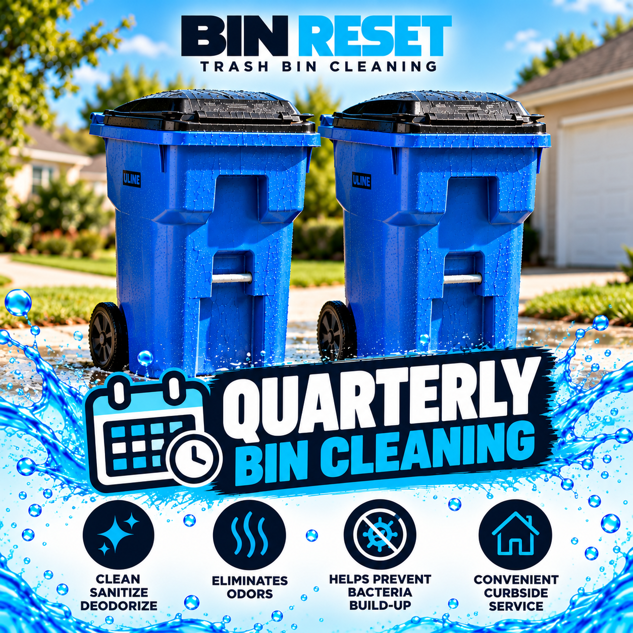 Quarterly Bin Cleaning