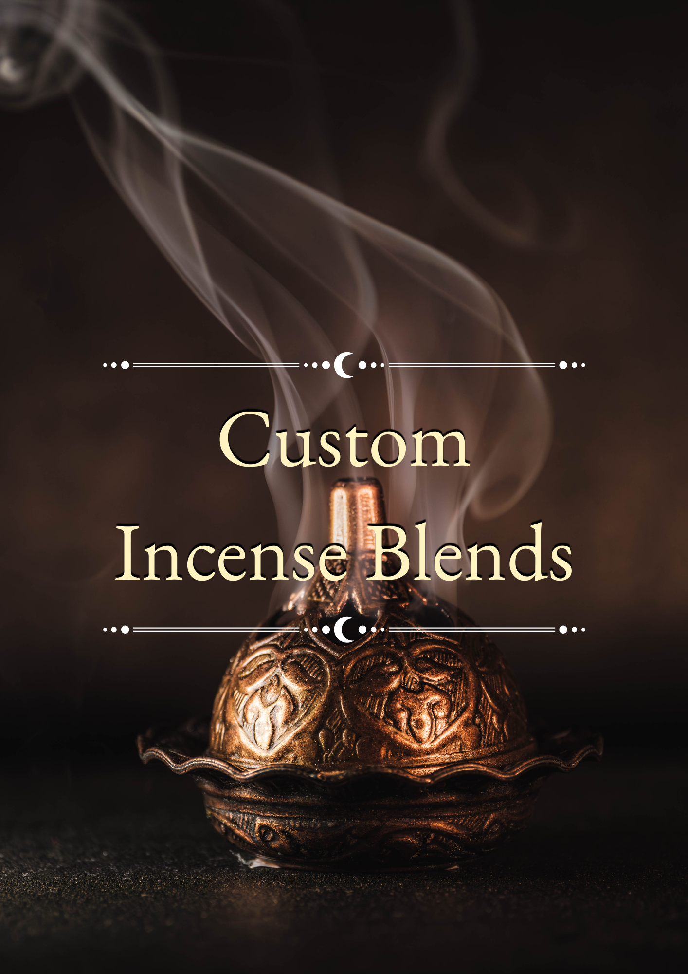 Custom Incense blends (with ritual intention)
