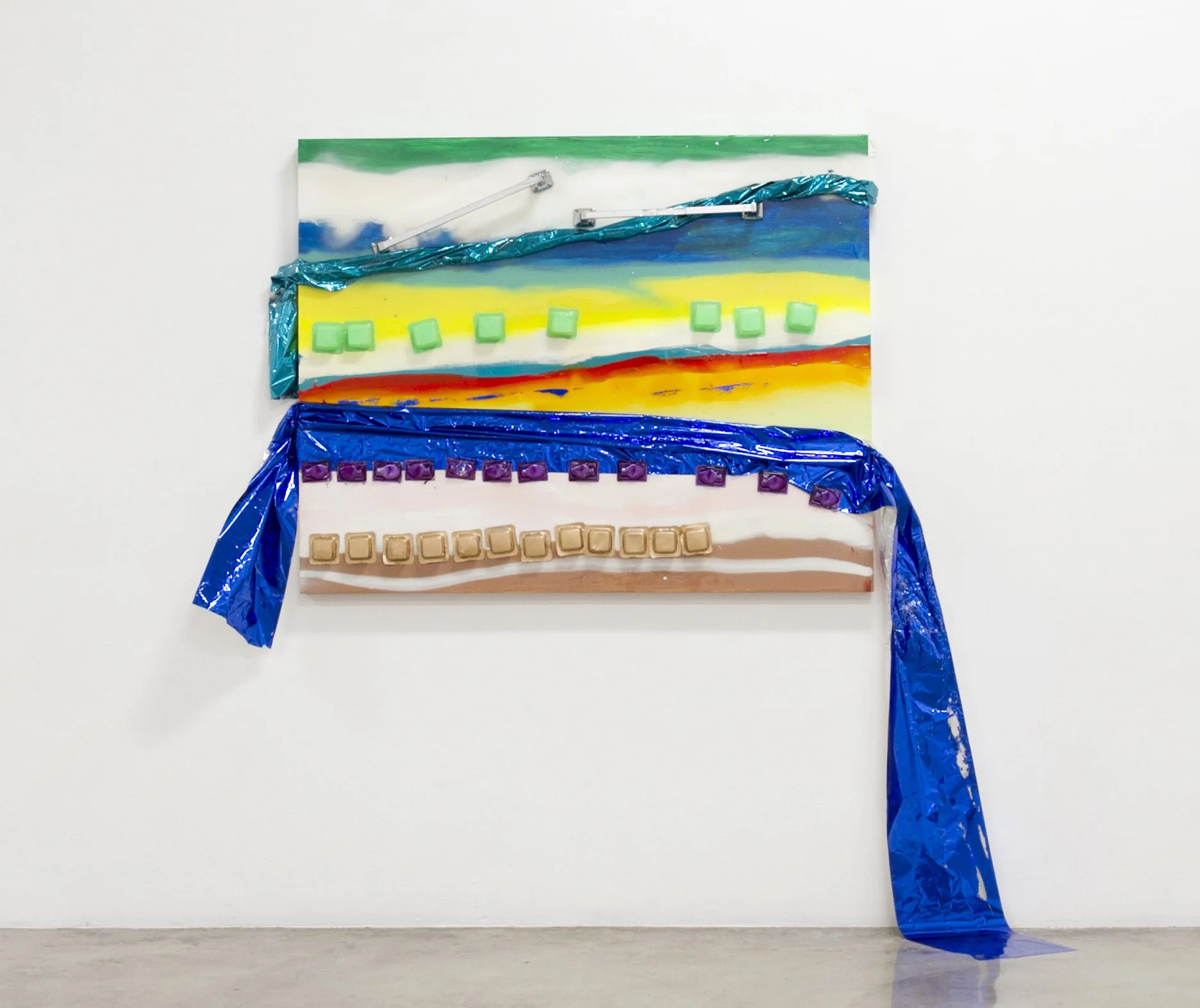 Toxic Beauty, multimedia, on panel, 48″ x 60″, 2013