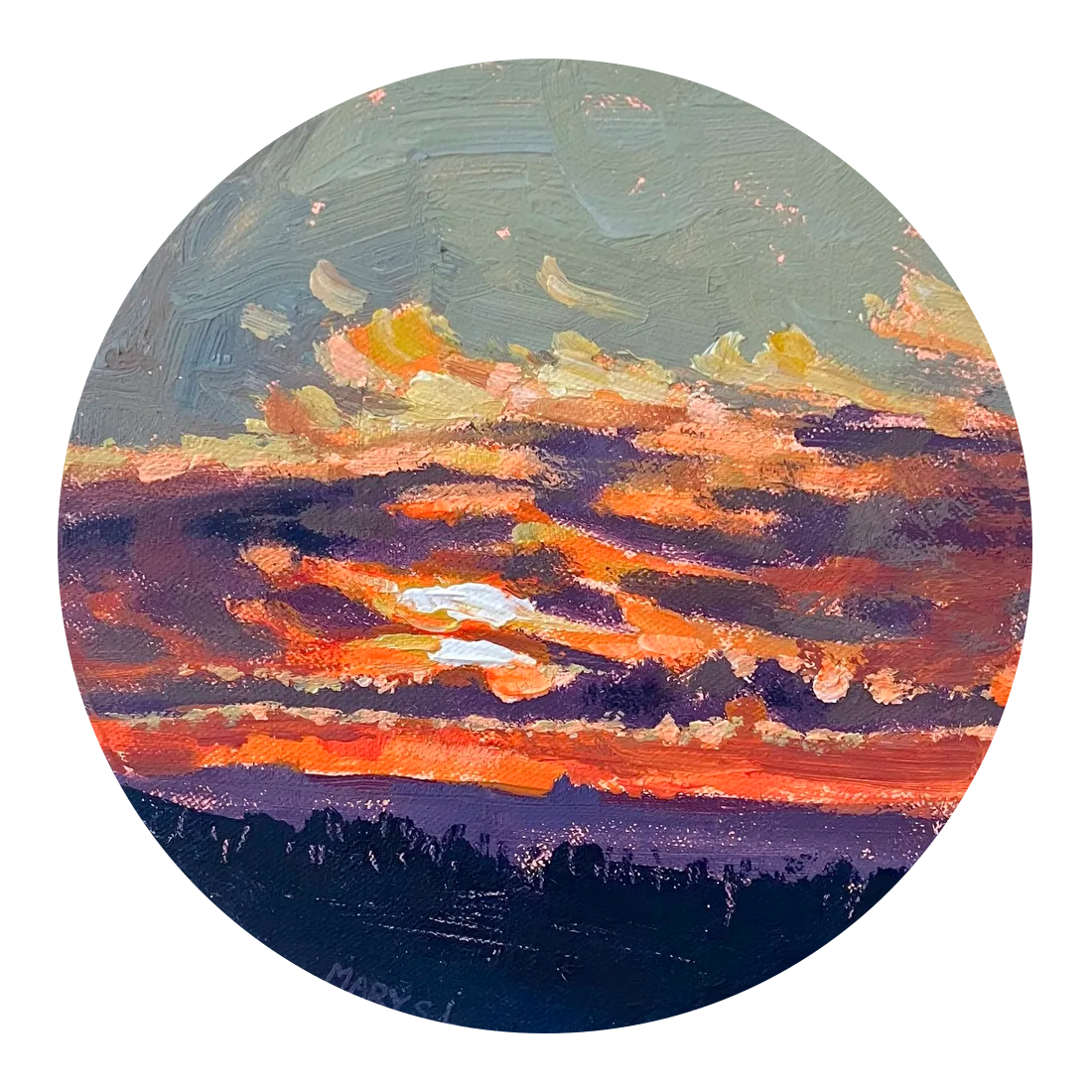 The Sky Is On Fire!
