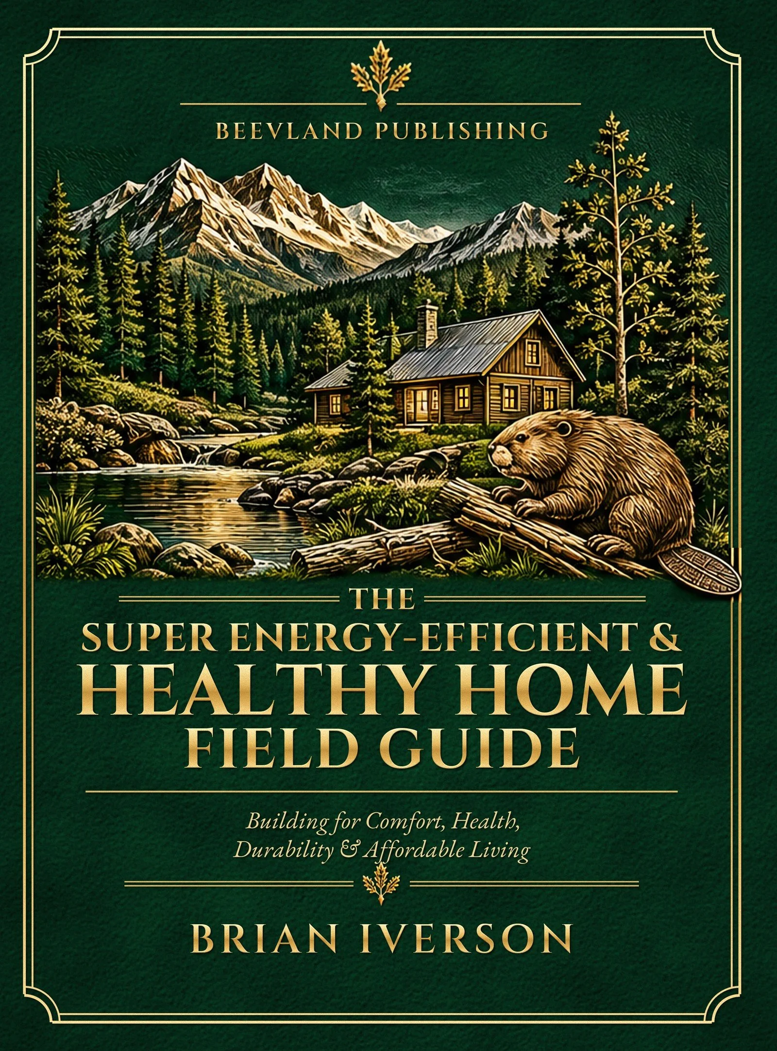 Cover of The Super Energy-Efficient & Healthy Home Field Guide by Brian Iverson