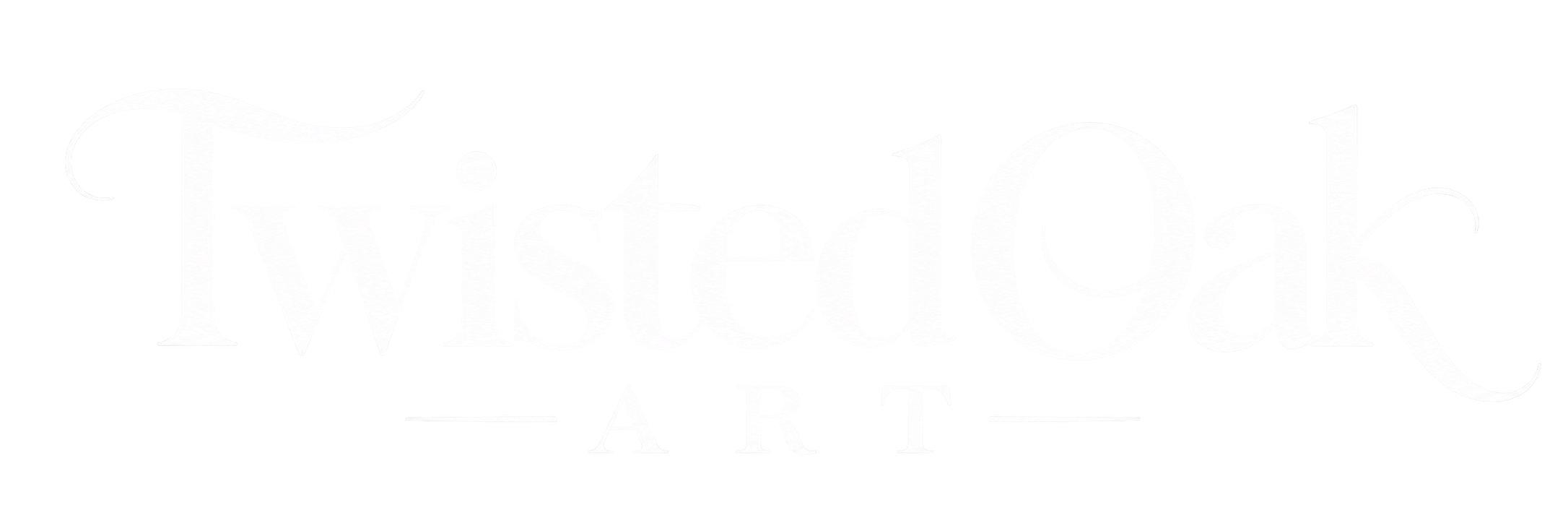 white-twisted-oak-art-text-logo