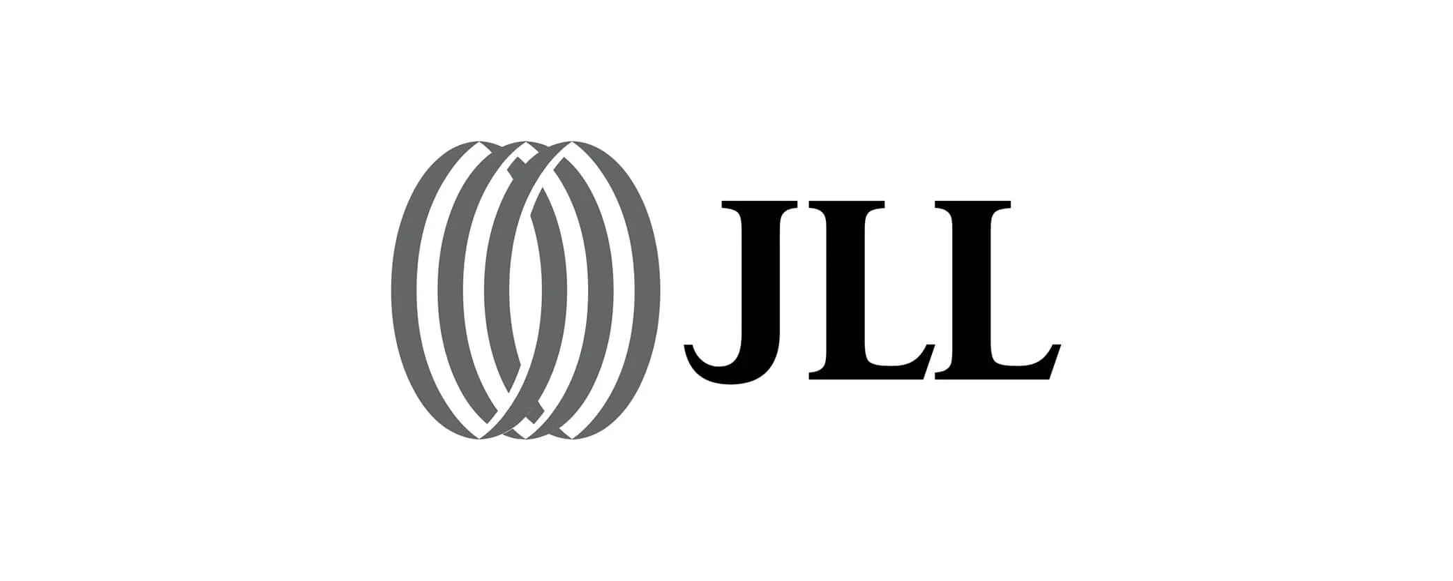 JLL logo in shades of gray and black, set against a plain white background.