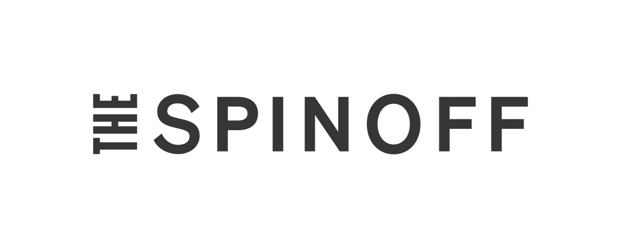 The logo of The Spin Off, with the words "The SPIN OFF" in black text on a white background.