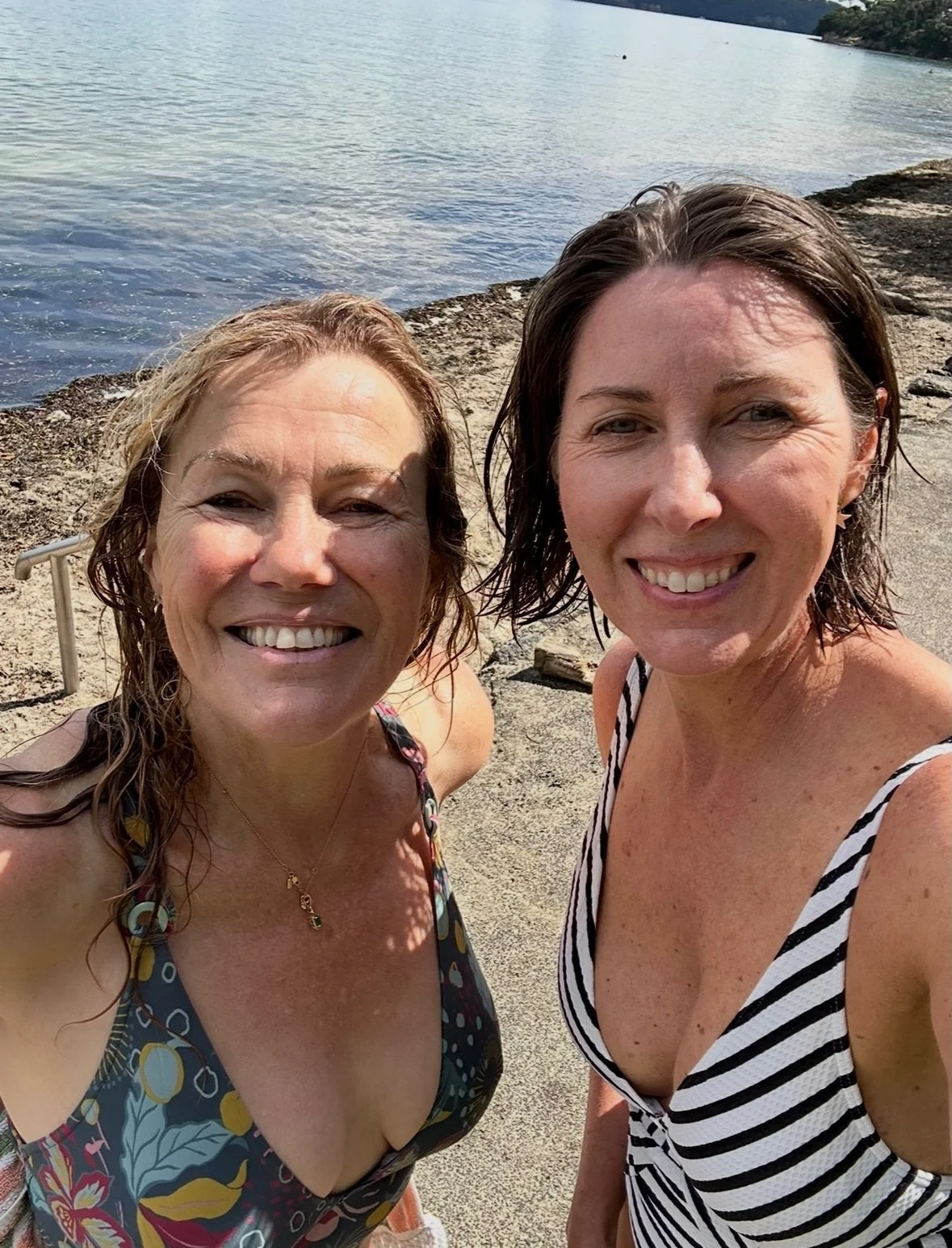 I was so happy to be asked to contribute to the documentary Menopause and Us hosted by the fabulous @robynjmalcolm (screening on TVNZ 1 tonight). Though when the producers told me their idea of having Robyn and I go for a swim together for the filmin