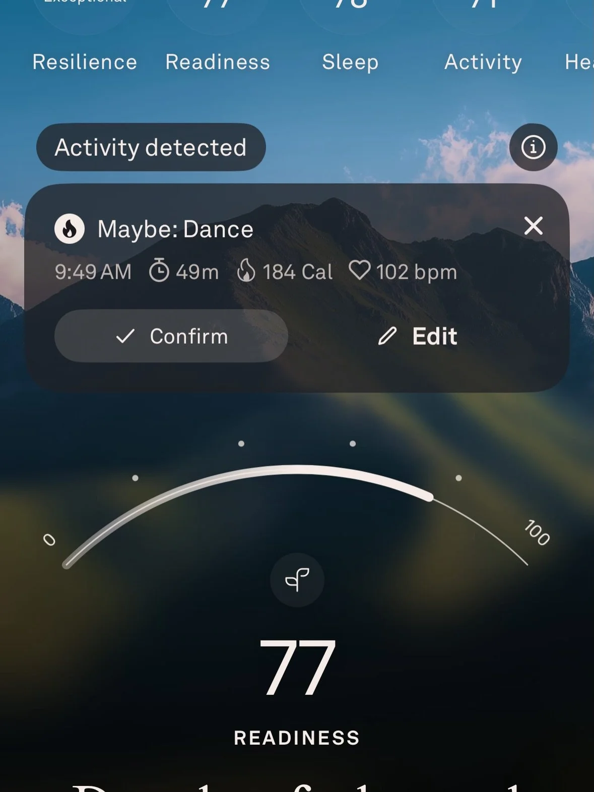 This is funny. My Oura ring - something I&rsquo;m trying out for a couple of month - thinks I am dancing when I&rsquo;m speaking in front of an audience. I mean, I do move around a fair bit and wave my arms around 😆 And my heart rate was definitely 