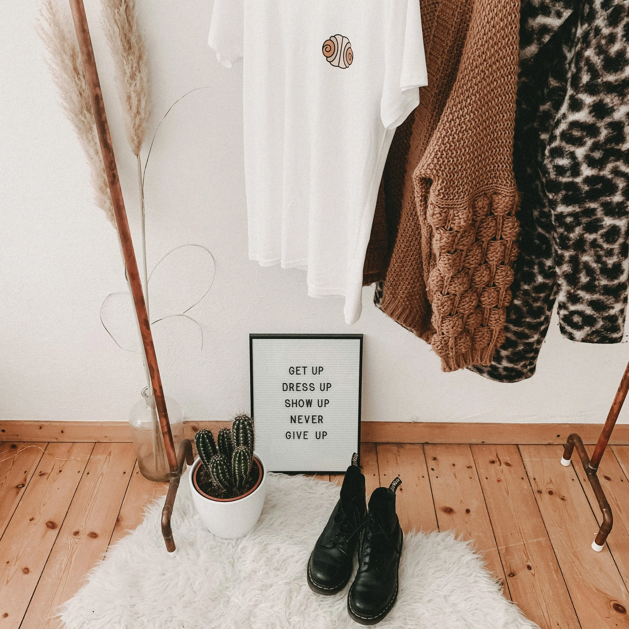 Wardrobe declutter and organisation