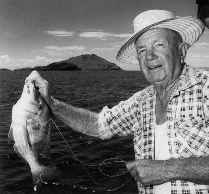 Tom McLean and fish