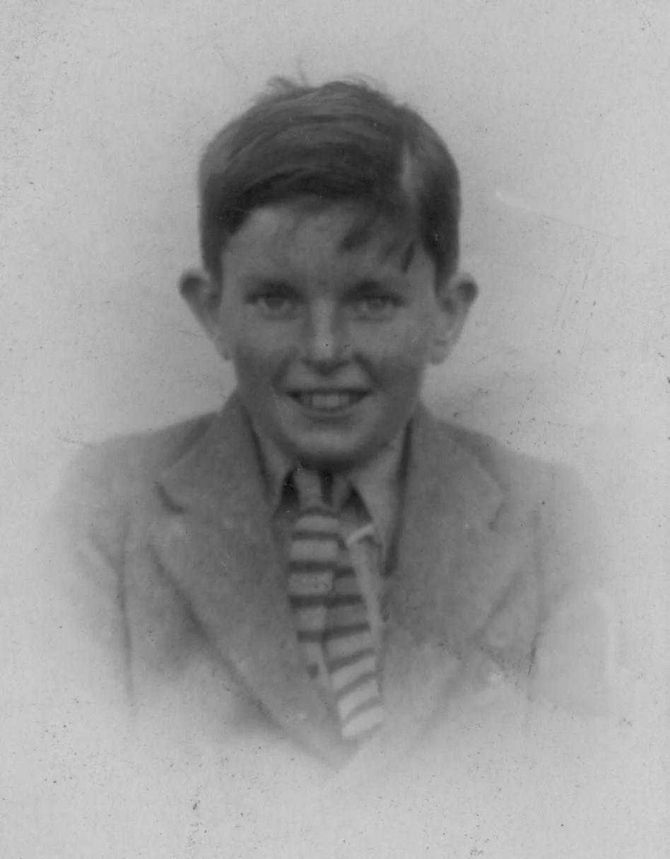 Blue as a boy