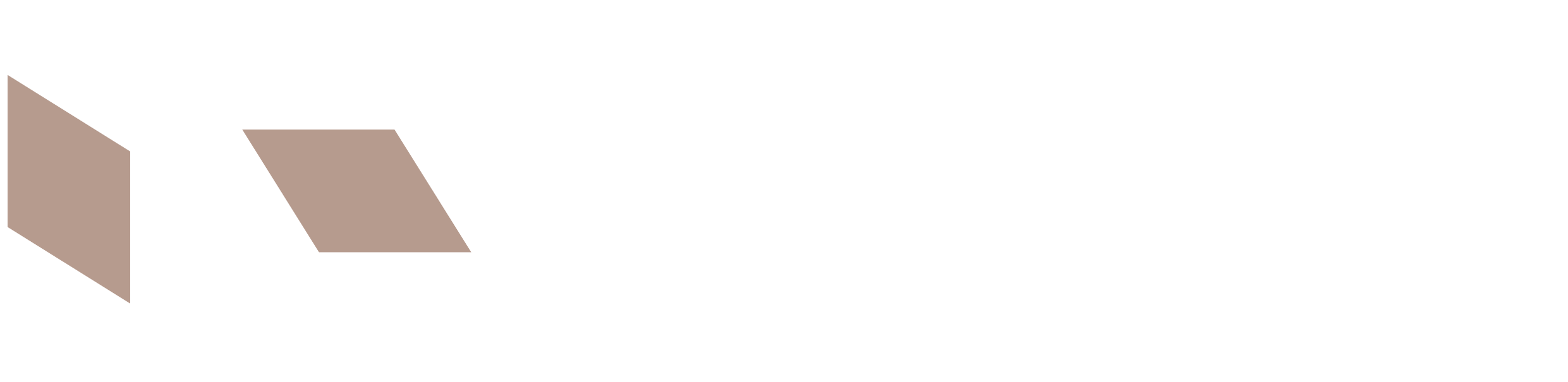 PRETTA logo with geometric shapes and bold white text on a black background.