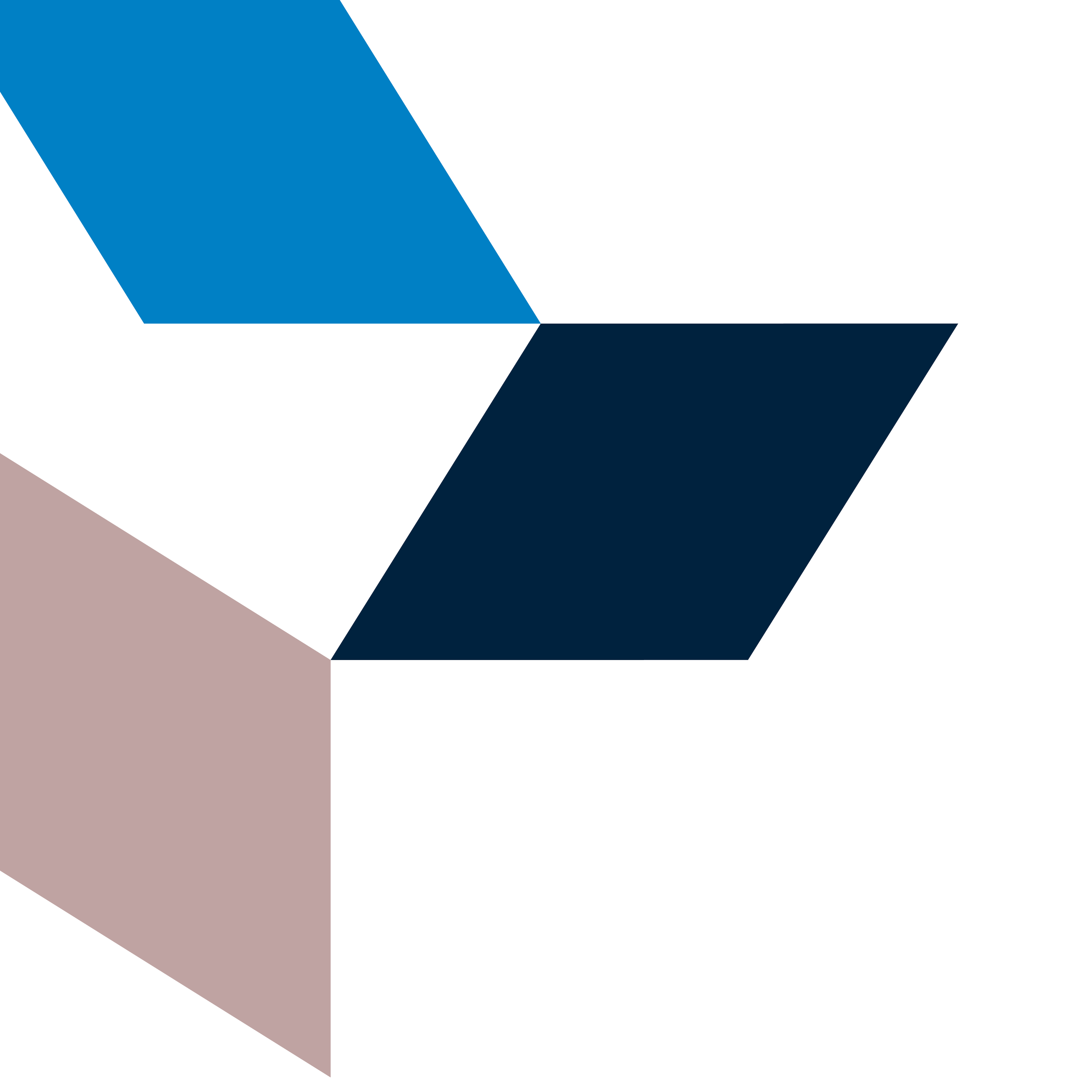Colorful geometric abstract art with overlapping rectangles in pink, blue, gray, and black.