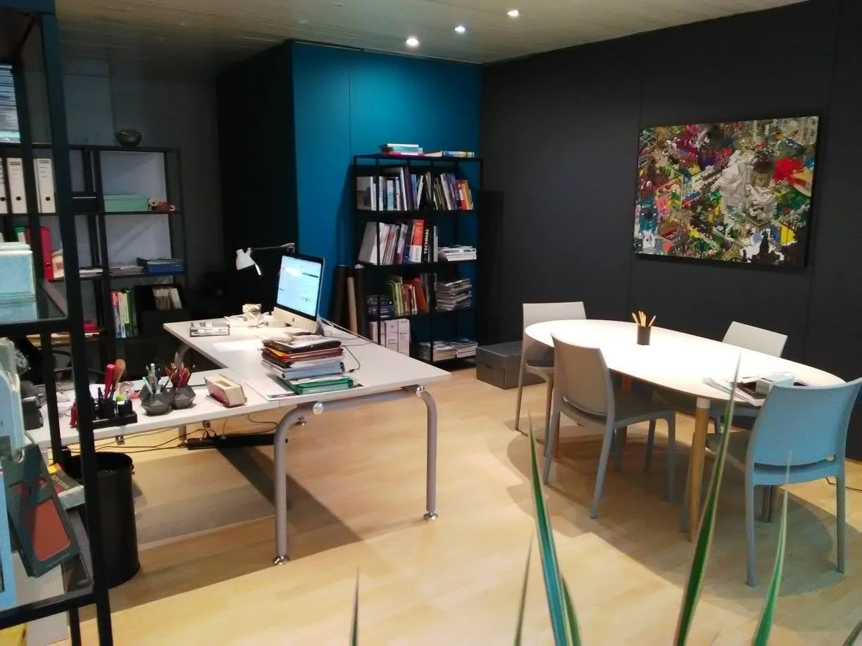 bureau de Julie PORTE-TRAUQUE architecte 22, rue des marchands à Foix.