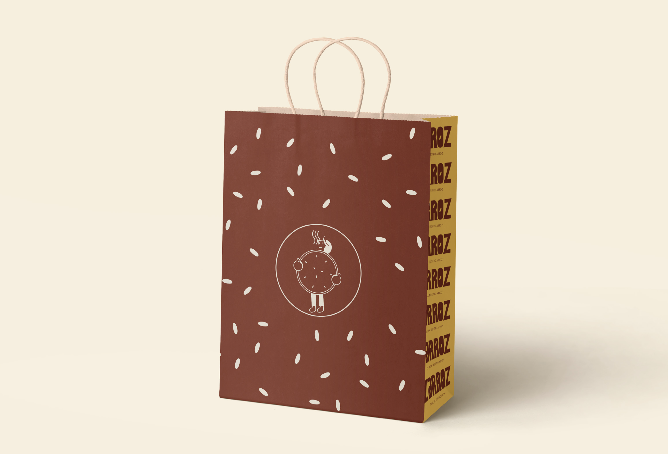 Diseño de packaging y colaterales de marca — proyecto de branding.