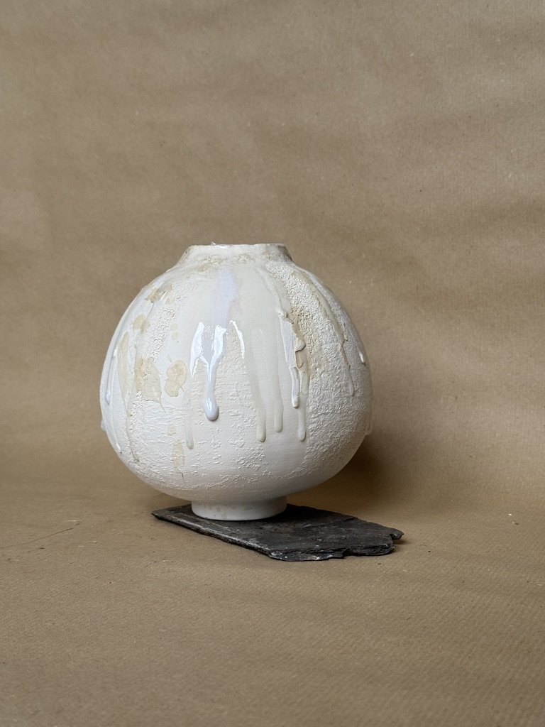 Textured vase