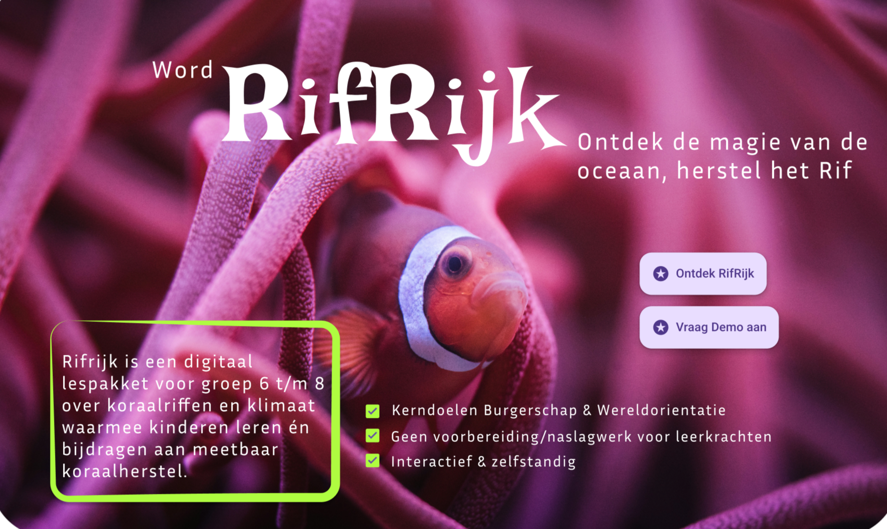 RifRijk - Digitaal Lespakket