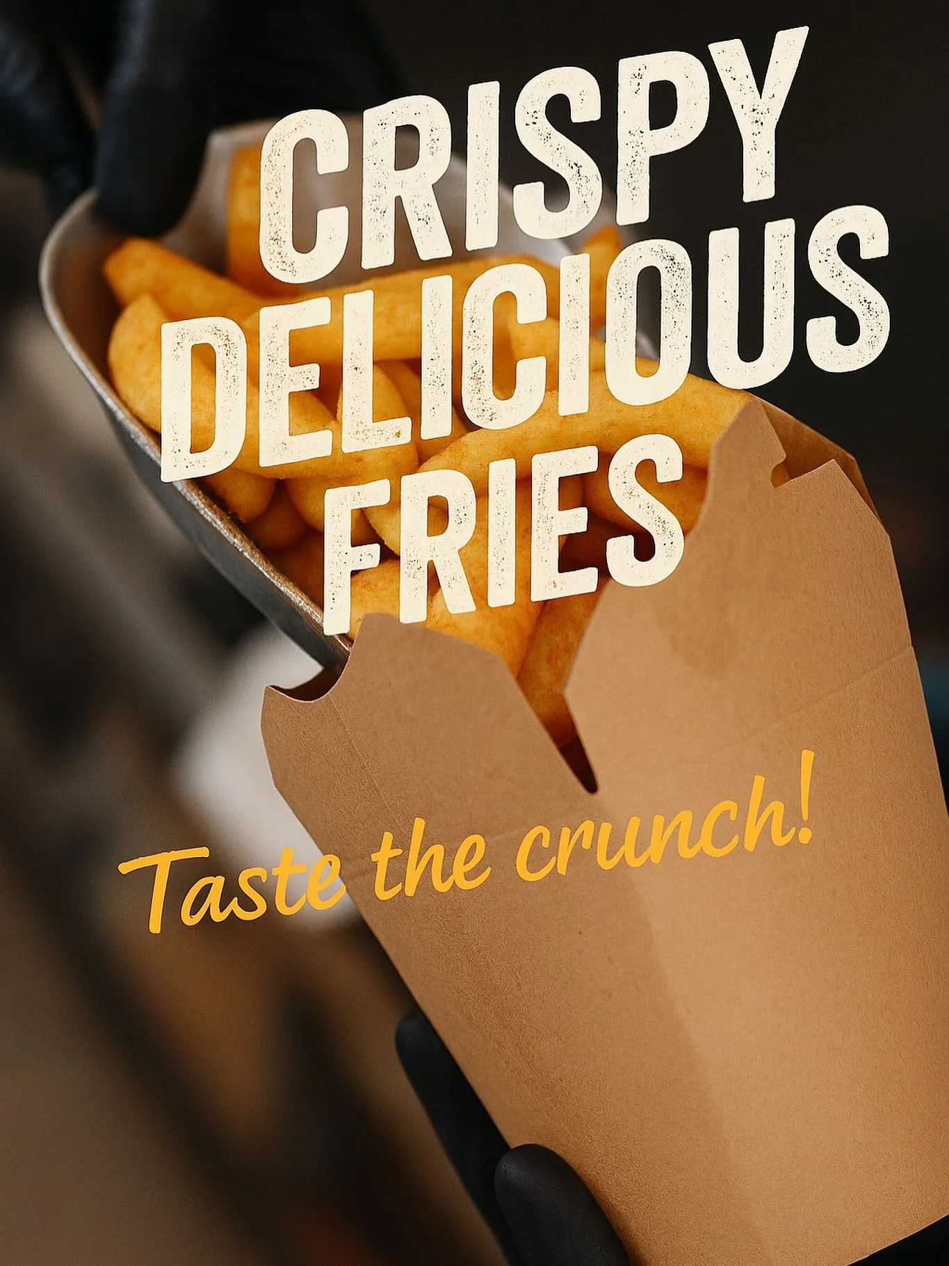 Enjoy the crunch!
Knusprig, goldbraun und voller Geschmack &ndash; unsere Fries warten auf dich! #FoodtruckVibes #StreetfoodLovers #FriesLovers 
#CrispyFries #SnackAttack #TasteTheCrunch #FoodieHeaven