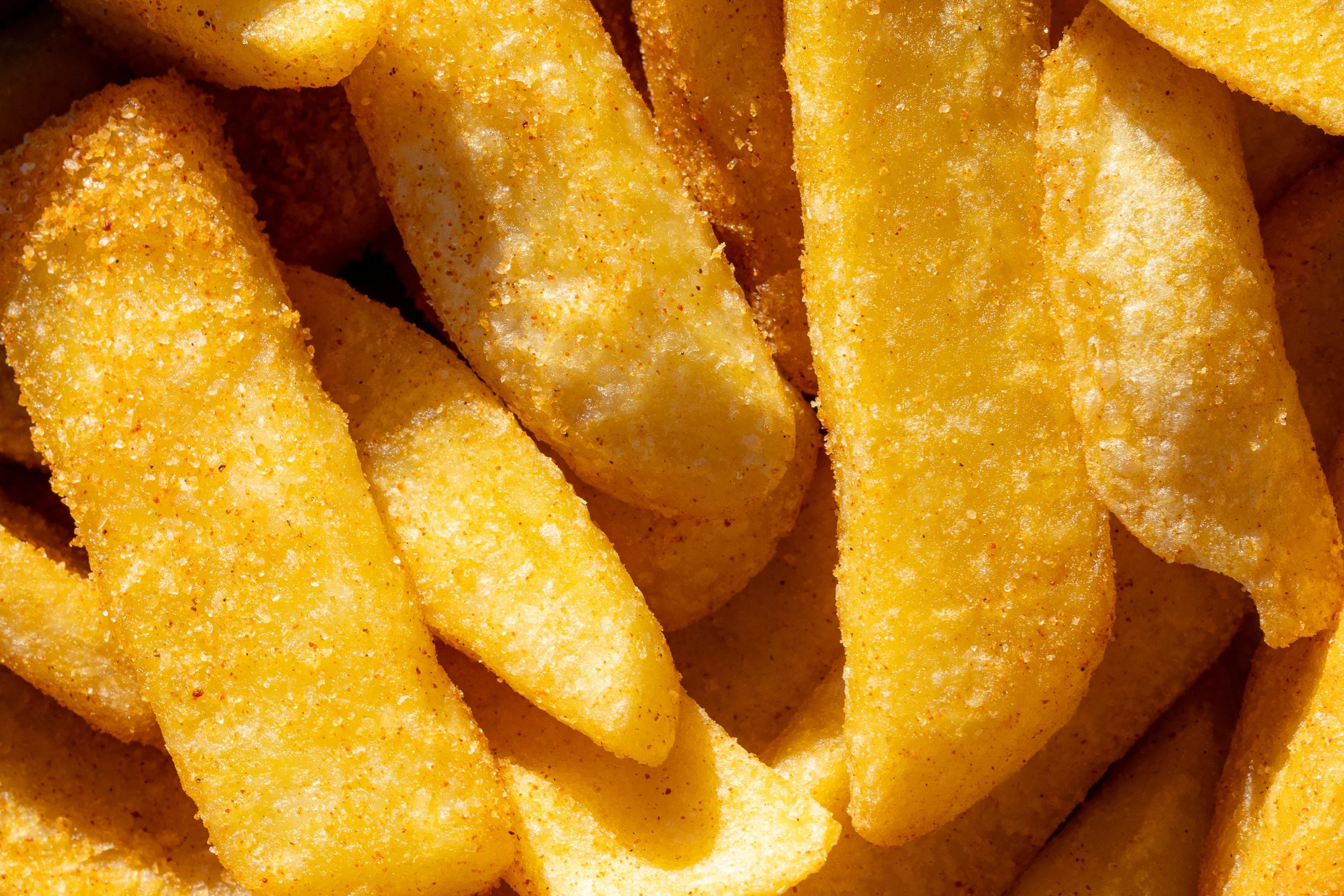 Knusprige, goldene Pommes Frites