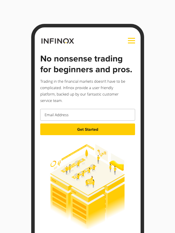 Mobile landing page