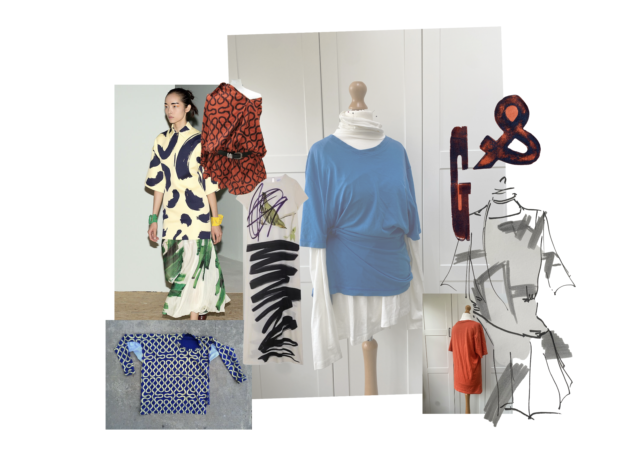 An example of the brief presented to the FAD students "Endless possibilities" focussing on sustainability through print.