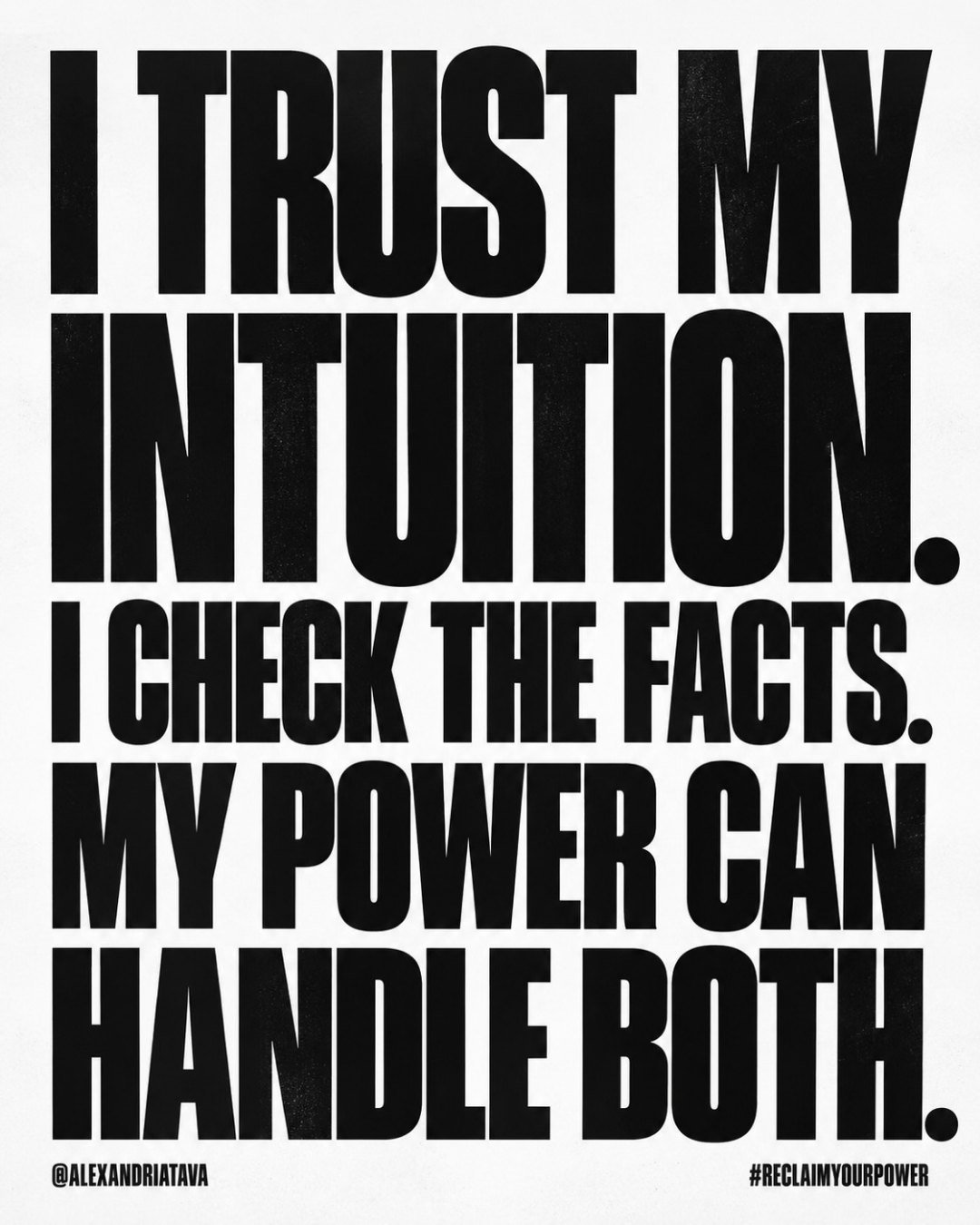 That is what reclaiming my power means to me.⚡️

My spirituality has to live in my choices: the boundaries I keep, the promises I honor, the courage to reconsider, and the love I practice when nobody is applauding.

I can be soft, discerning, powerfu