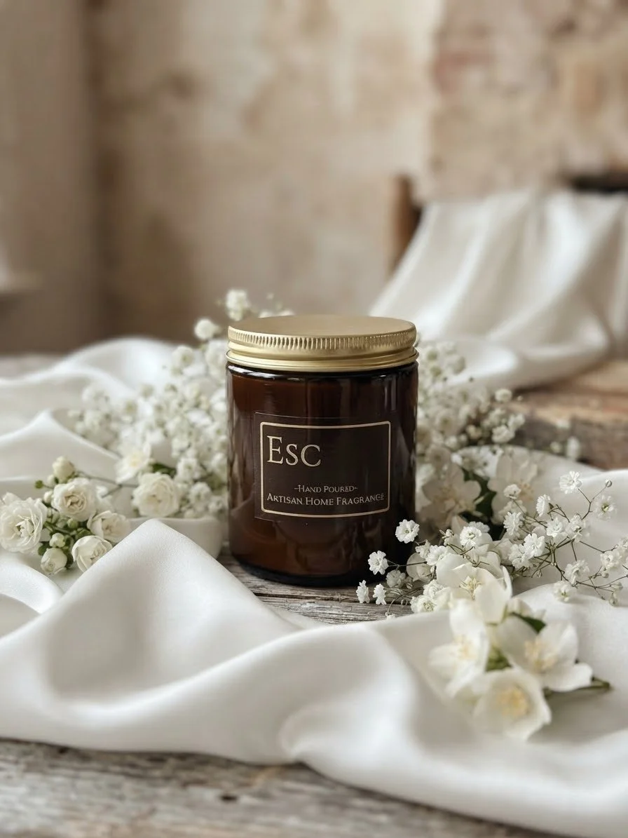 White Musk Soy Candle