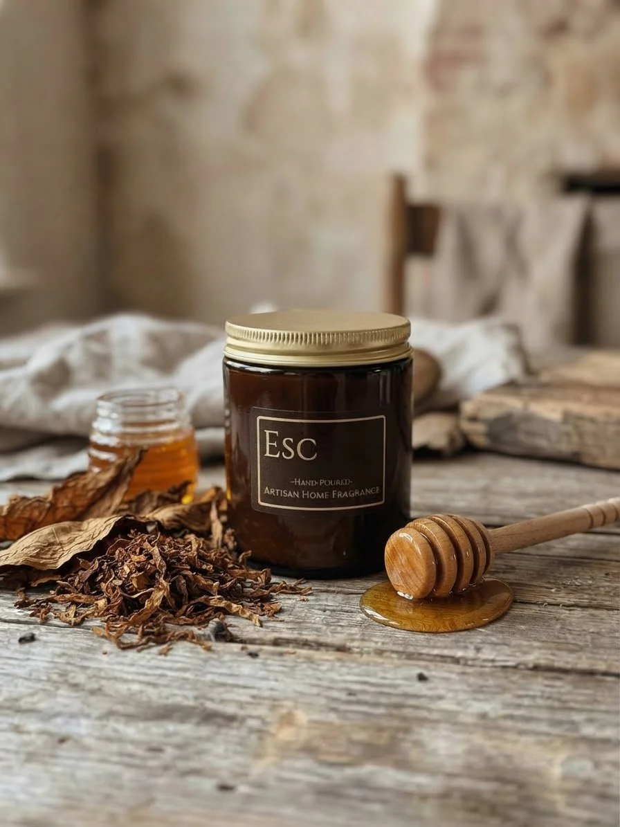 Honey & Tobacco Soy Candle