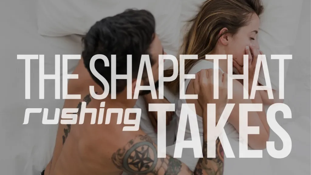 The Shape That Rushing Takes