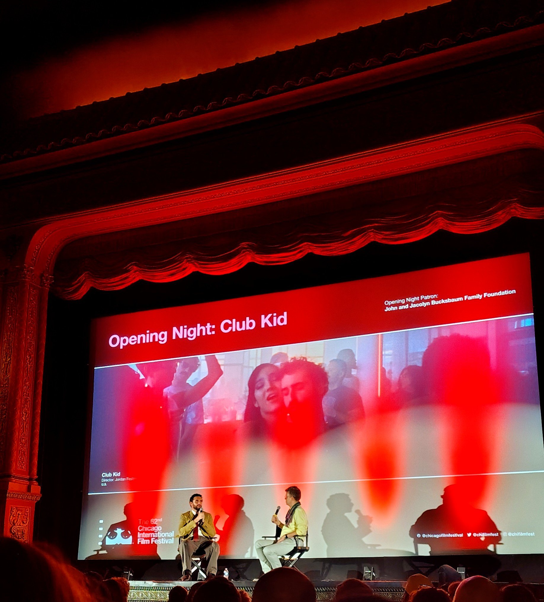 Club Kid! Chicago International Film Festival Opening Night. 