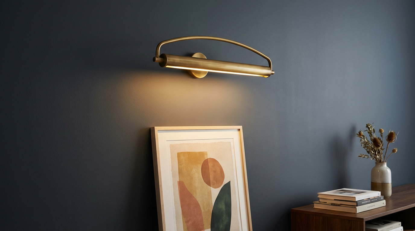 Brass Picture Light