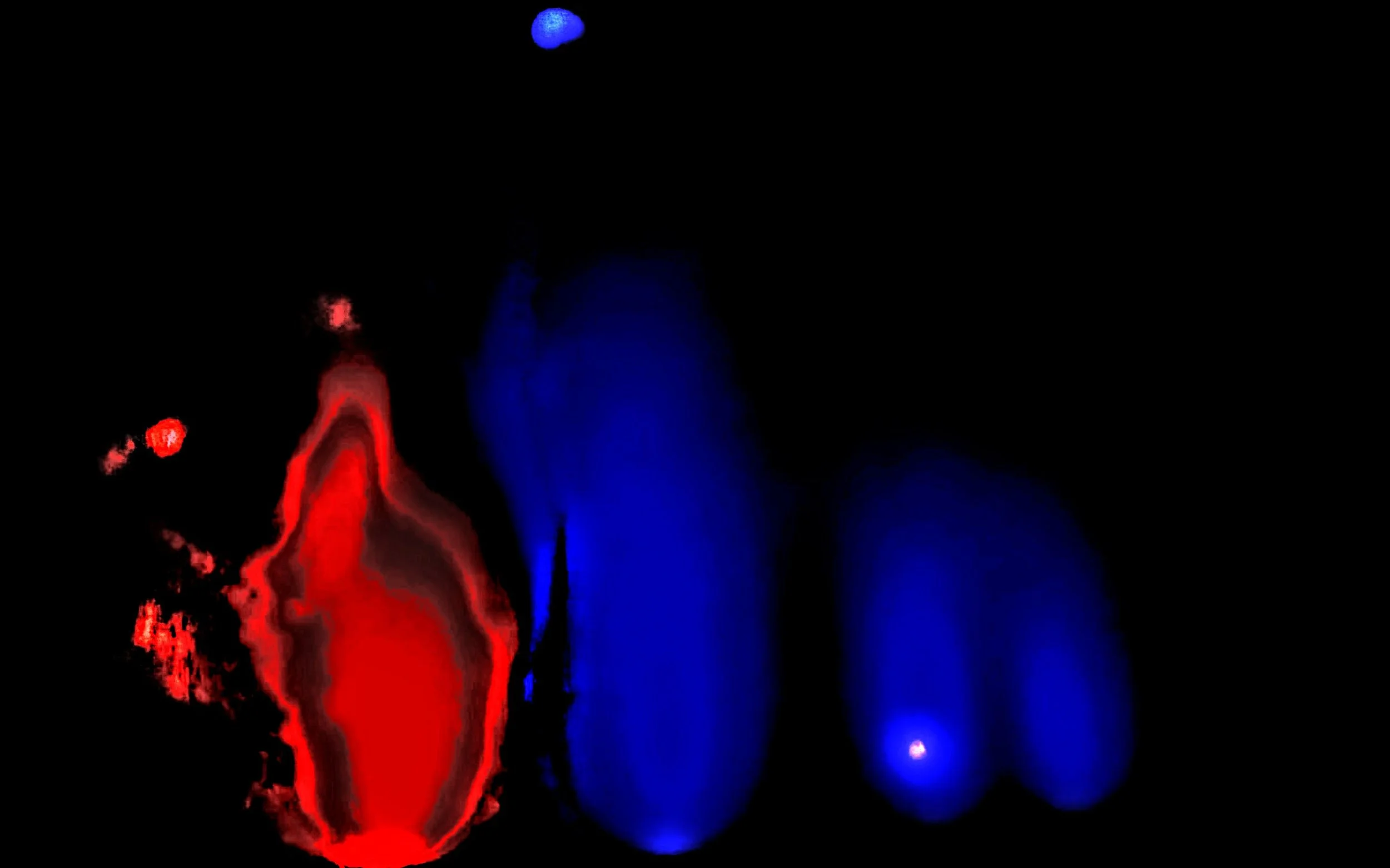 Reflections on a Sound (2025). The power of light in a passing moment - edited to match the experience I had with them.