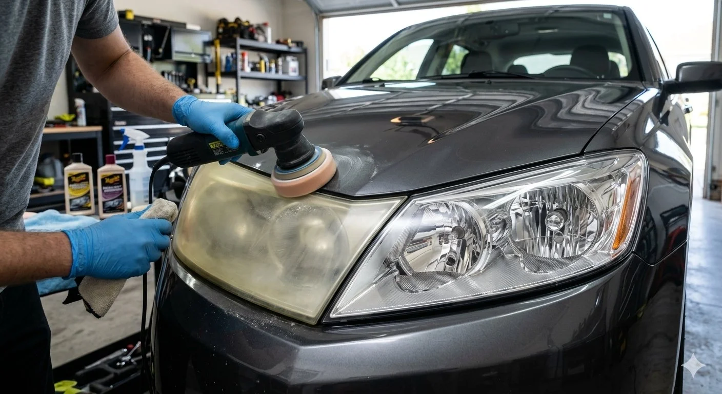 Headlight Restoration (Single Headlight)